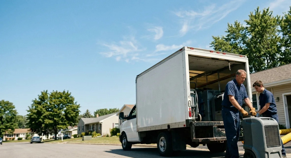 Water Damage Cleanup in Thornton, TX near me